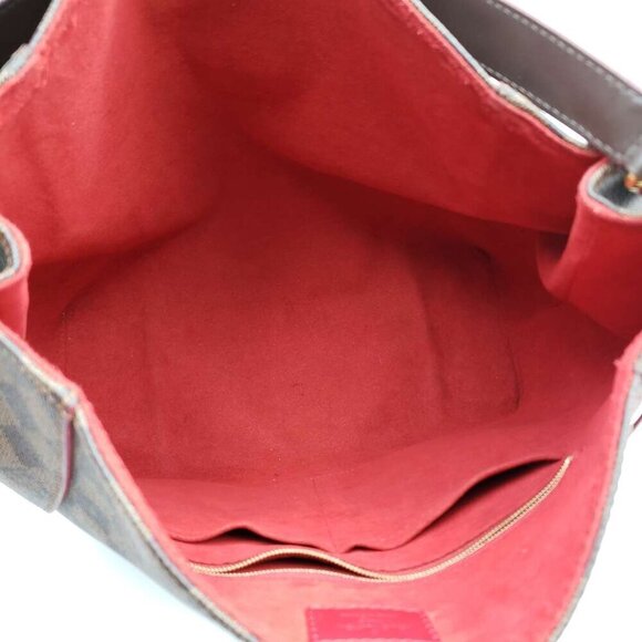 Authentic Louis Vuitton Caissa Brown Damier Ebene Canvas Shoulder Bag 700-102025 - Picture 10 of 16